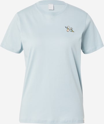 Iriedaily Koszulka 'Puffy Dog' w kolorze niebieski: przód