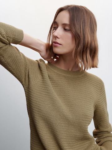 MANGO Pullover 'Catala' in Grün