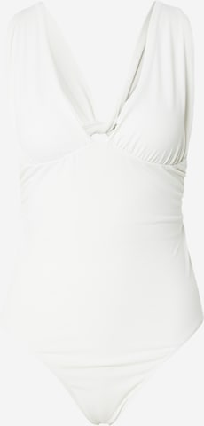 Shirtbody 'Cassandra' ABOUT YOU en blanc : devant