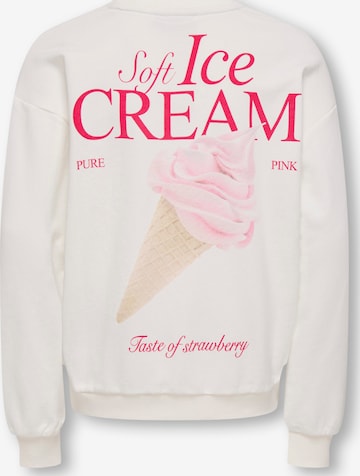 ONLY Sweatshirt in White