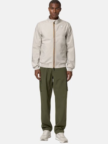 K-Way - Chaqueta de entretiempo 'K-WAY ARSENE BONDED JERSEY GIUBBINO' en beige: frente