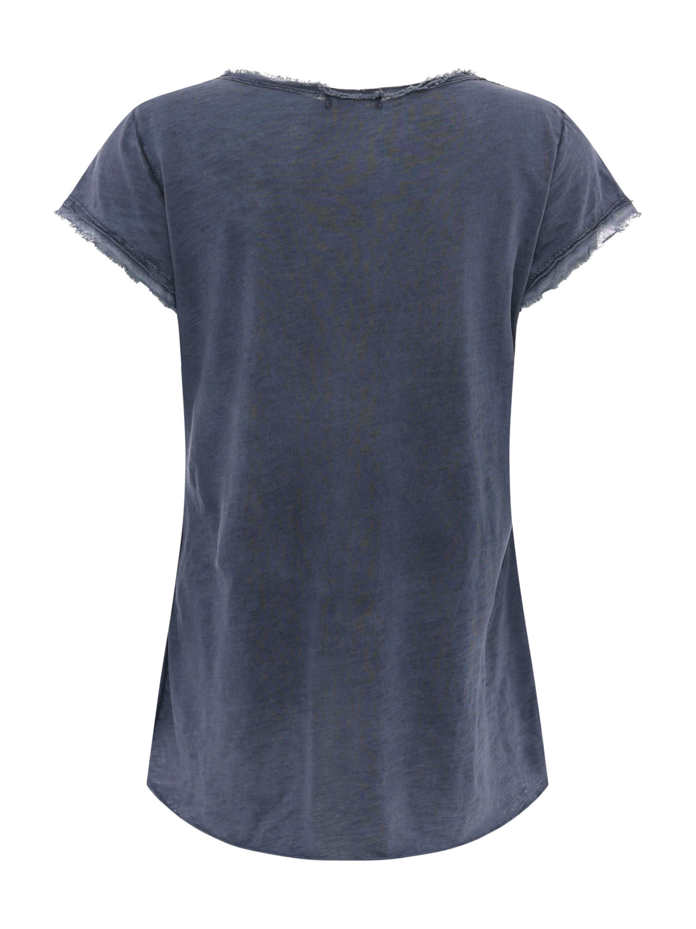 mėlyna Zwillingsherz Marškinėliai 'Positive Mind'