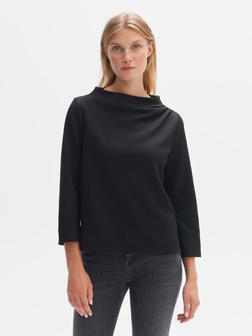 OPUS Sweatshirt 'Goldiny' i svart: framsida