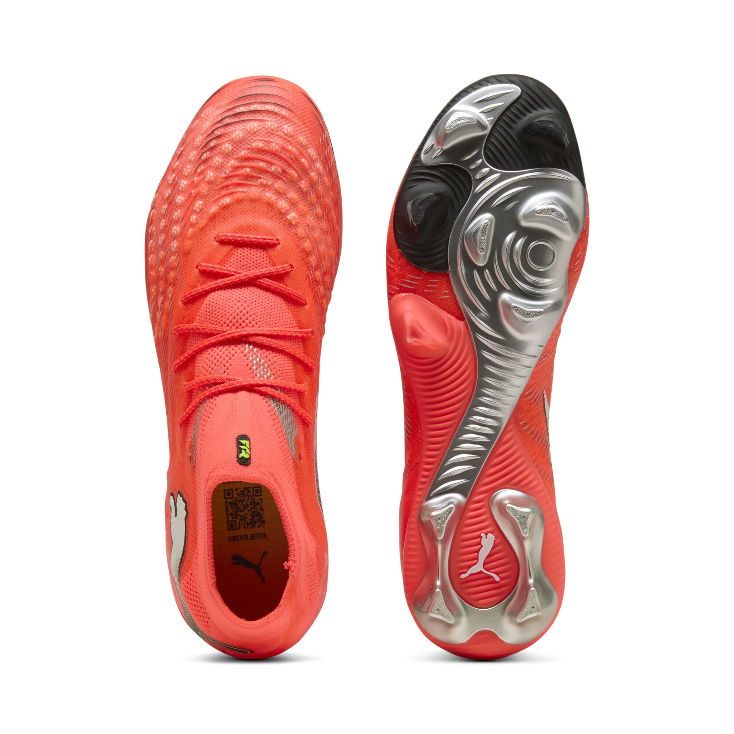Chaussure de foot 'Future 9 Ultimate' PUMA en rouge