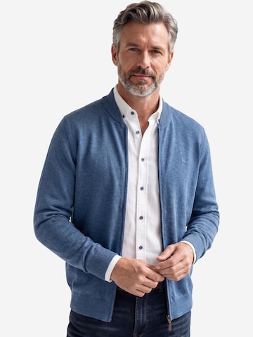 redmond Strickjacke 'Basic'‌‌‌ in Blau