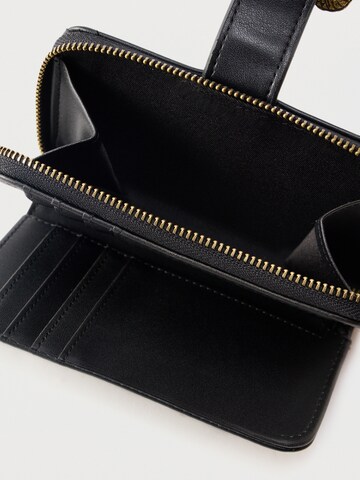 Portamonete 'ICONIC SNAKES' di Just Cavalli in nero