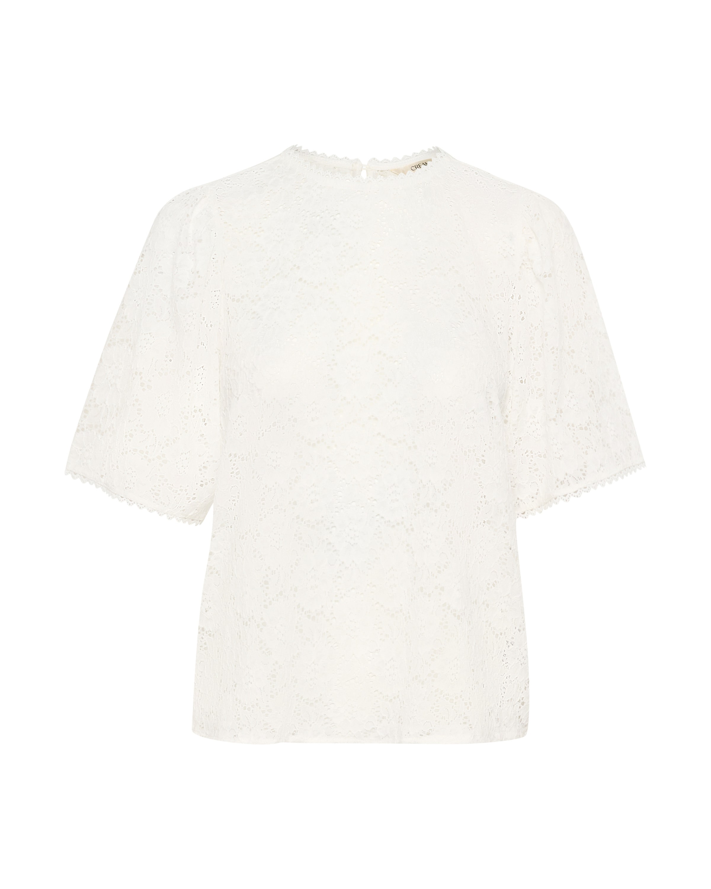 Cream Μπλουζάκι 'CR Lika' σε λευκό: μπροστά