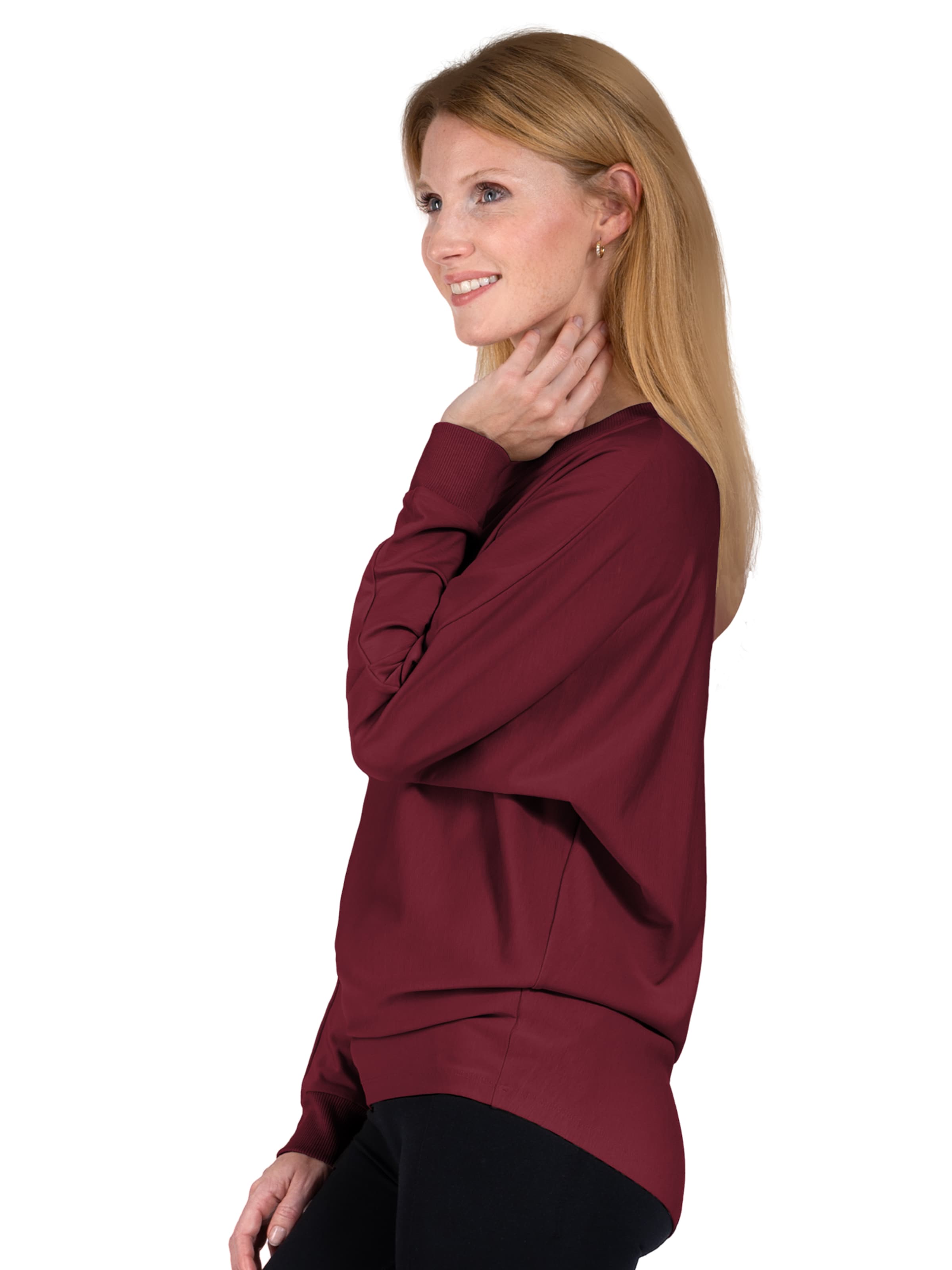 Magadi Sportpullover 'Anna'‌‌‌‌‌‌‌‌‌ in Rot: Vorderseite