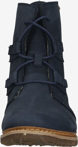 EL NATURALISTA Lace-Up Ankle Boots in Blue