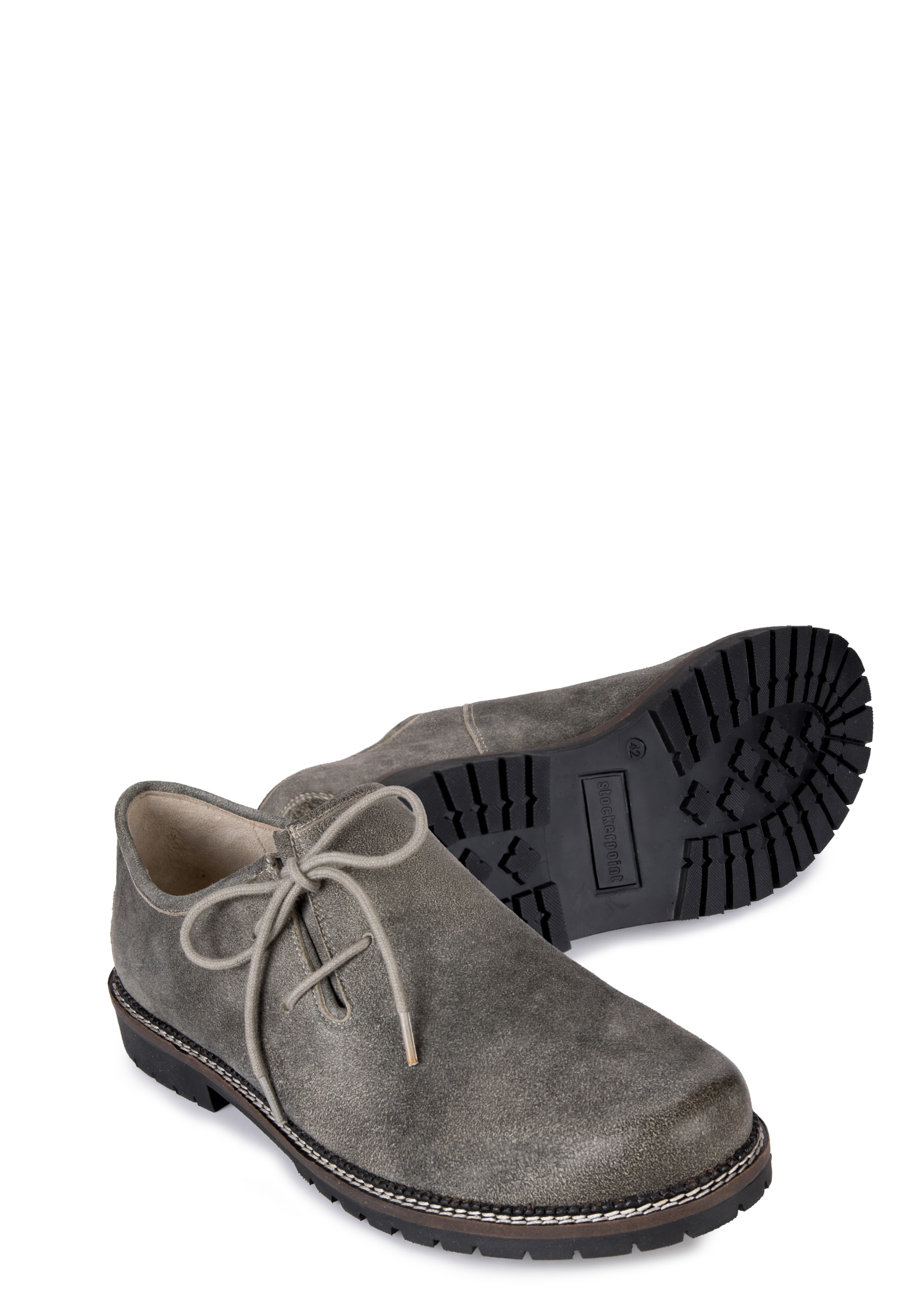STOCKERPOINT Schnürschuh 'Tailor' in Grau