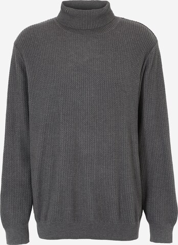 Jack & Jones Plus Pullover 'CARLOS' in Grau: predná strana