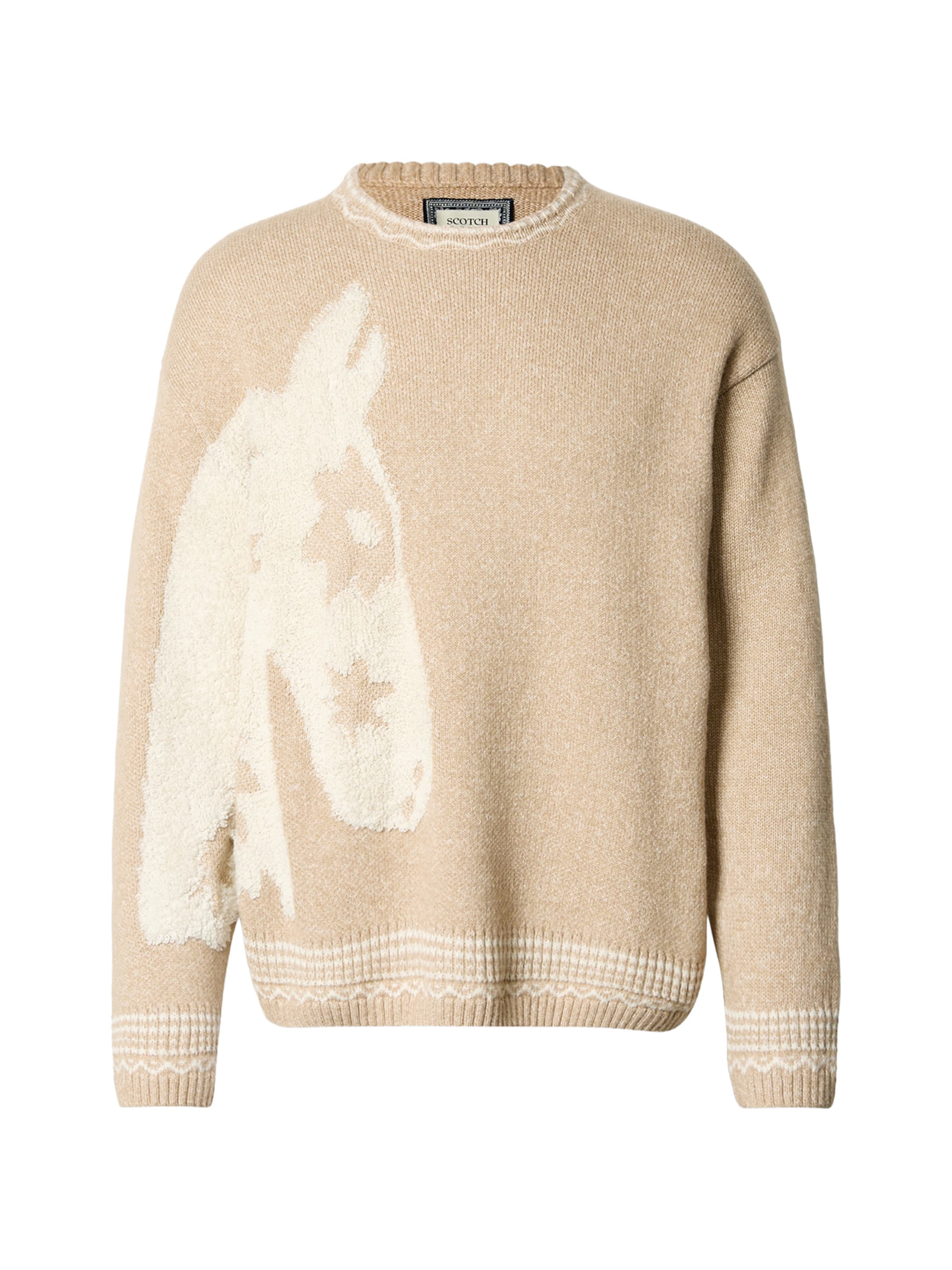 SCOTCH & SODA Sweater in Brown: front