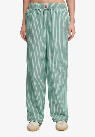 Superdry & Co Loosefit Broek in Groen: voorkant