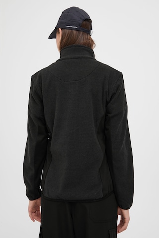North Bend Fleece Jacket 'Helga' in Black
