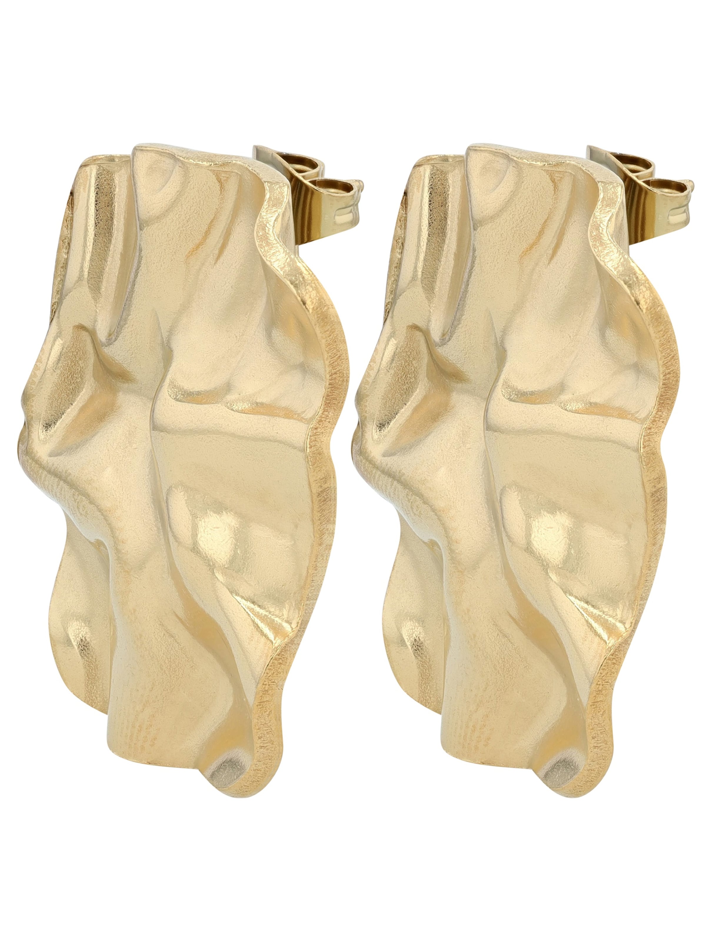 Akzent Earrings 'hautverträglich' in Gold