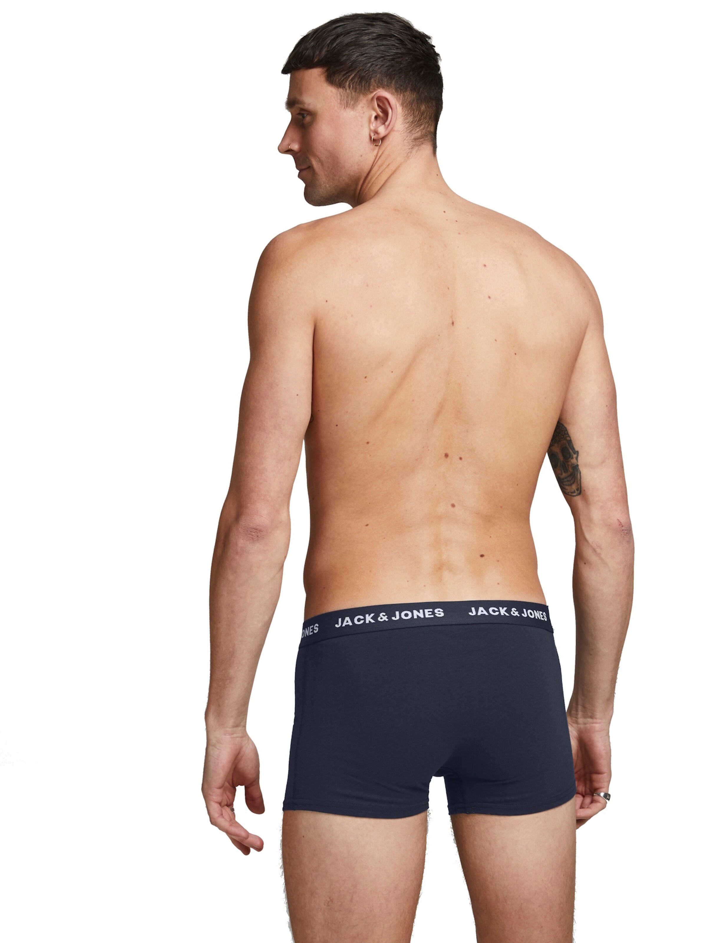 JACK & JONES Trunks 'Solid' 10er Pack in Blau
