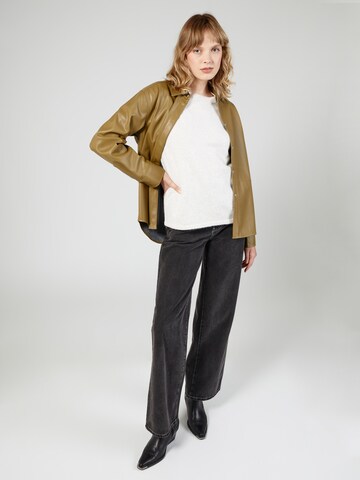 PIECES Pullover 'PCPiko' in Beige