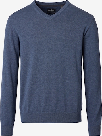CASAMODA Sweater 'Basic' in Blue: front