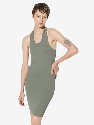 No Matter What Dress in Green: front