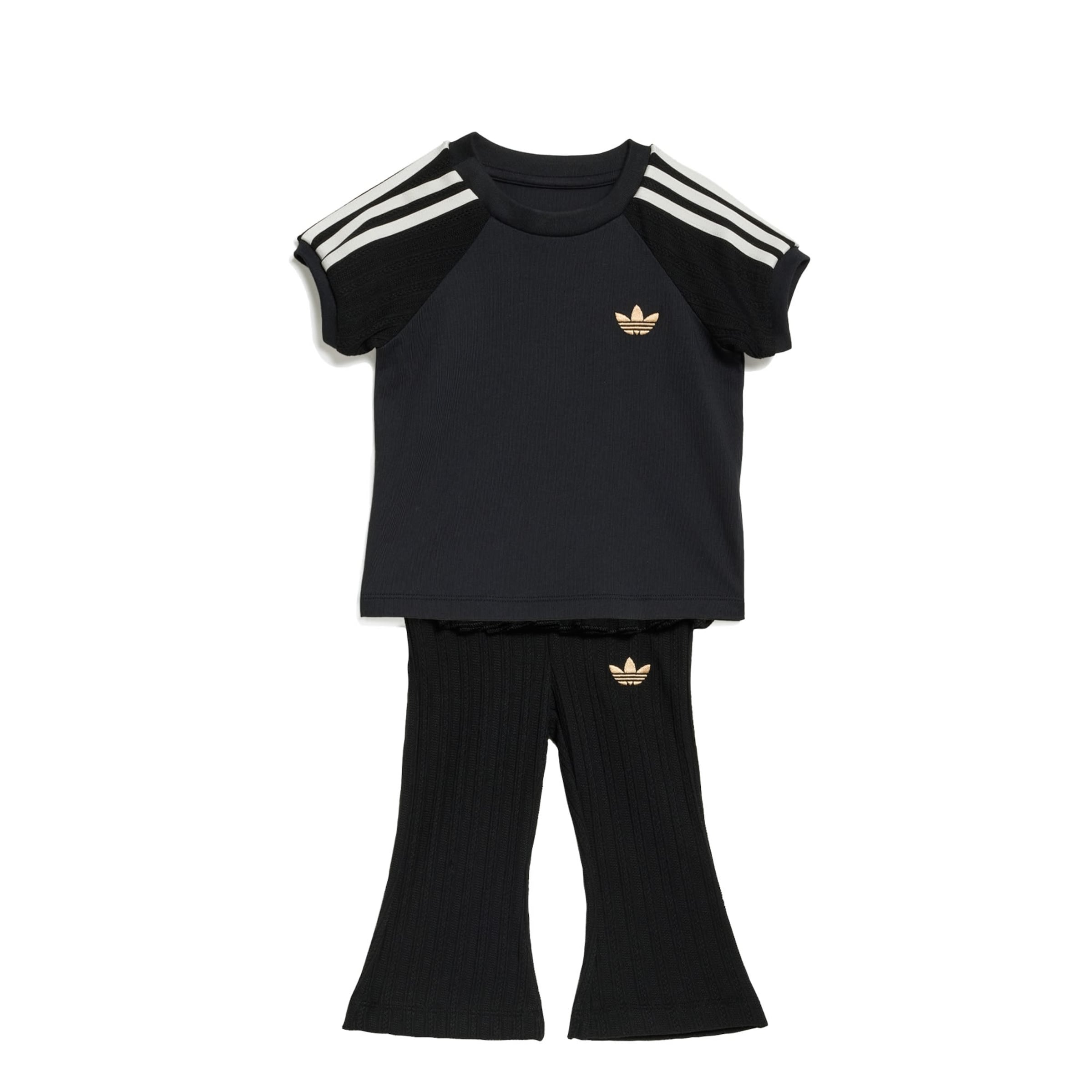 ADIDAS ORIGINALS Set in Zwart: voorkant