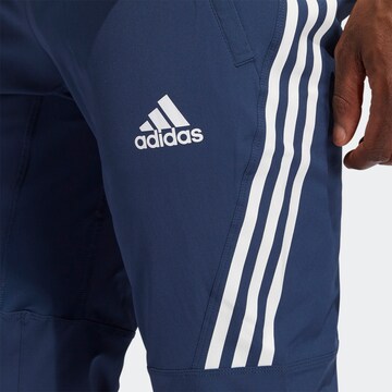 mėlyna ADIDAS SPORTSWEAR Standartinis Sportinės kelnės