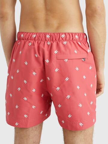 Pantaloncini da bagno di Tommy Hilfiger Underwear in rosso