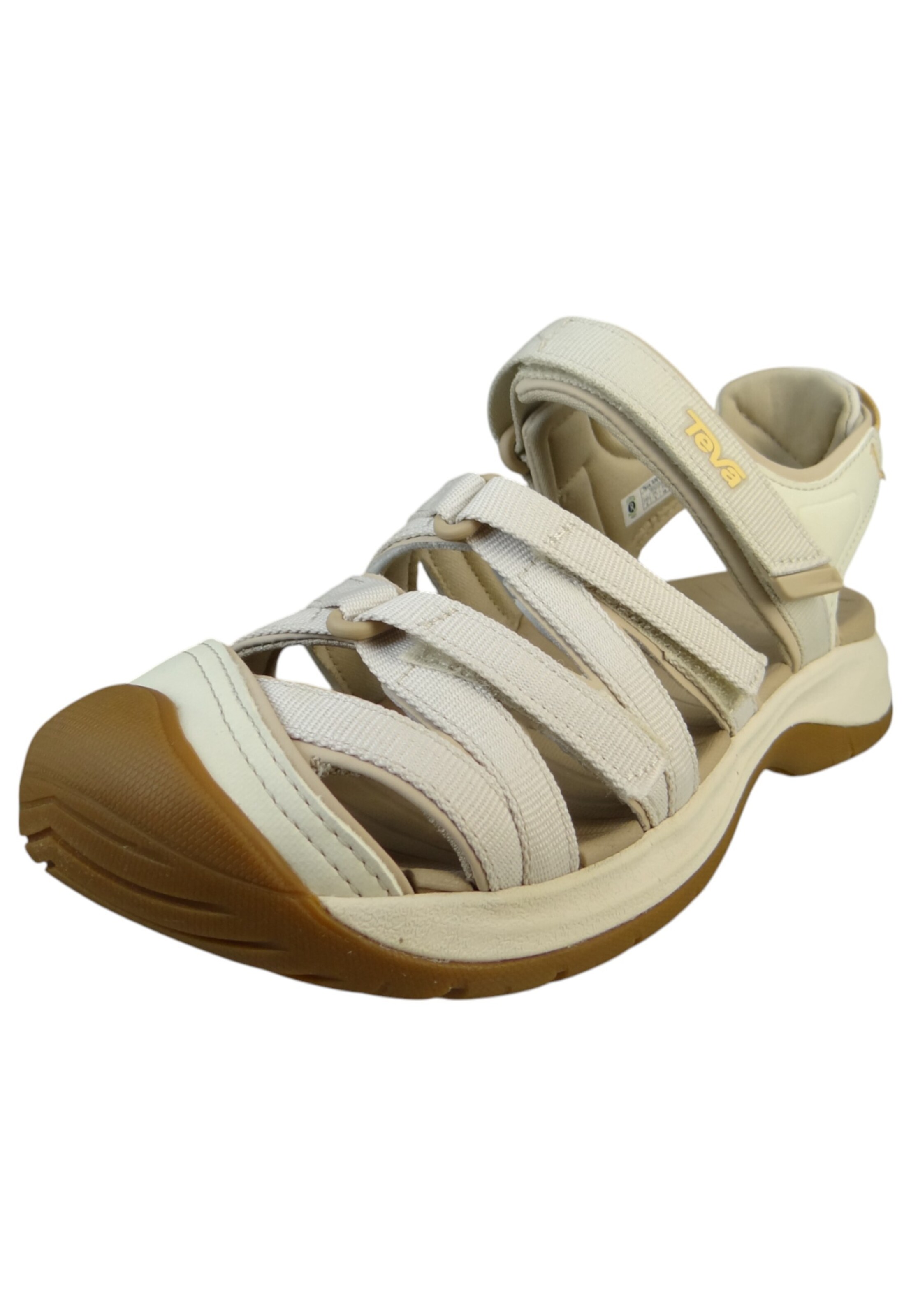 Sandales de randonnée TEVA en beige : devant