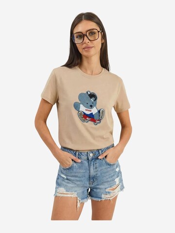 Bianco Lucci Särk 'T-Shirts', värv valge