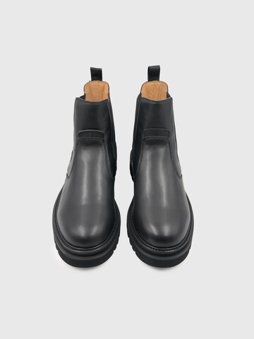 Dutch'D Chelsea Boots 'Raw' in Schwarz