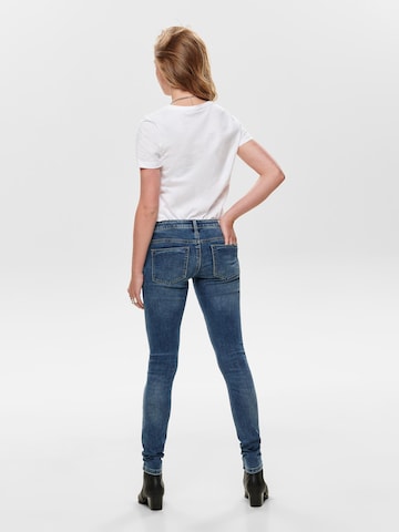 ONLY Skinny Jeans 'Coral' in Blue