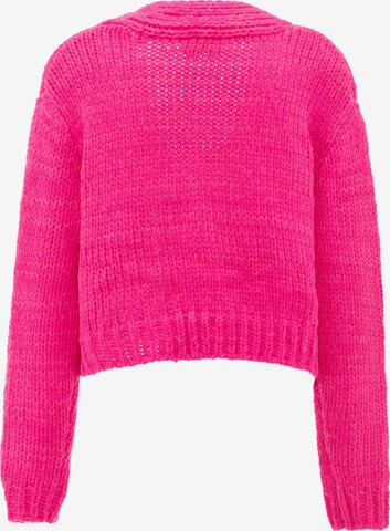 ebeeza Knit Cardigan in Pink