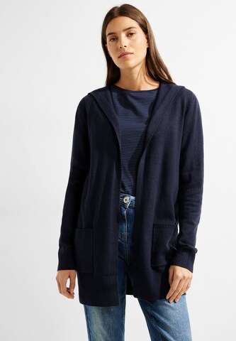 CECIL Knit Cardigan in Blue: front