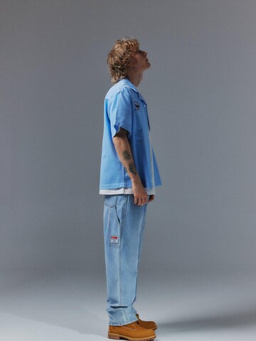 !Solid - Comfort Fit Camisa ' SDBoone ' em azul