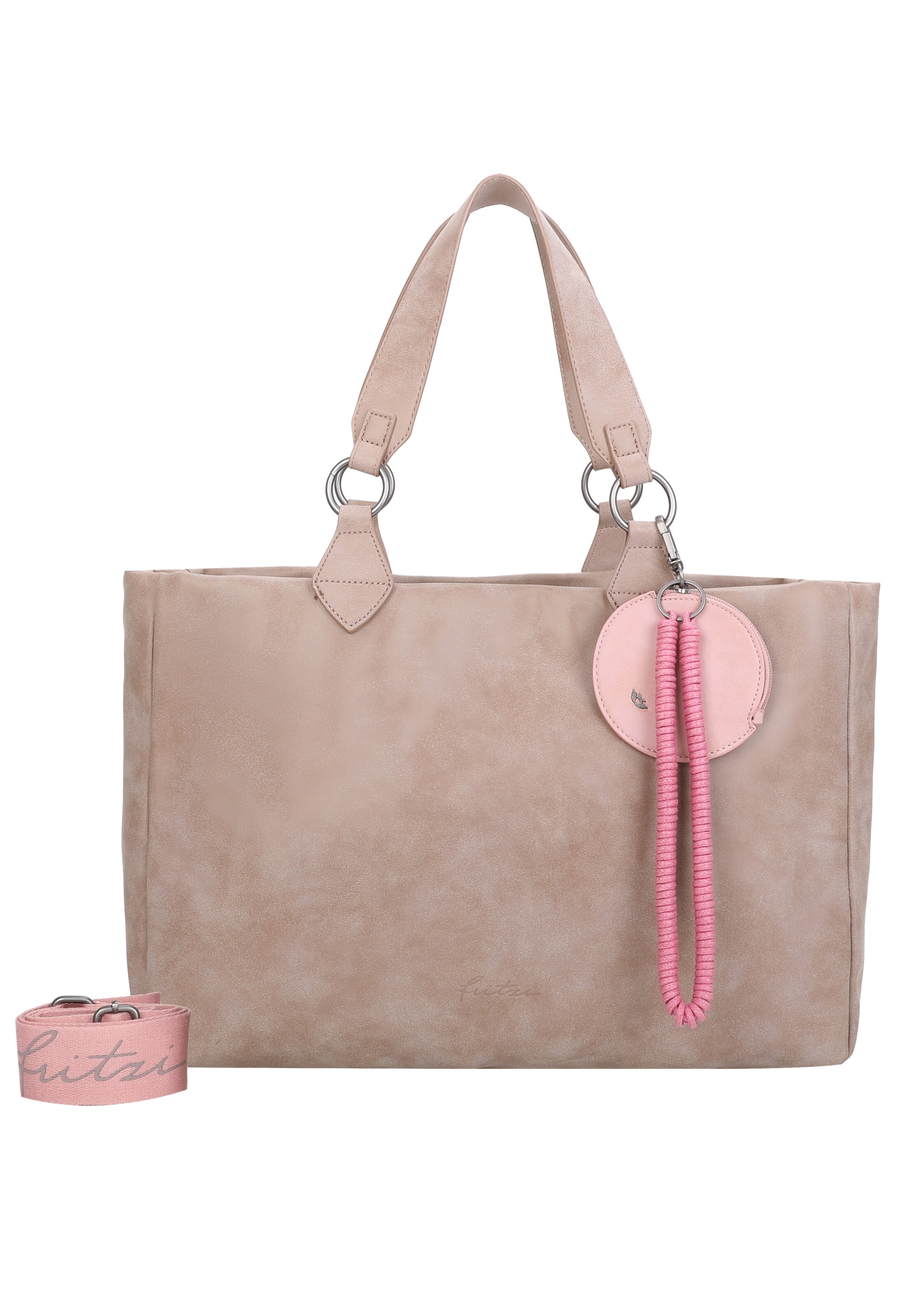 Fritzi aus Preußen Shopper 'Izzy Vintage' in Braun: Vorderseite