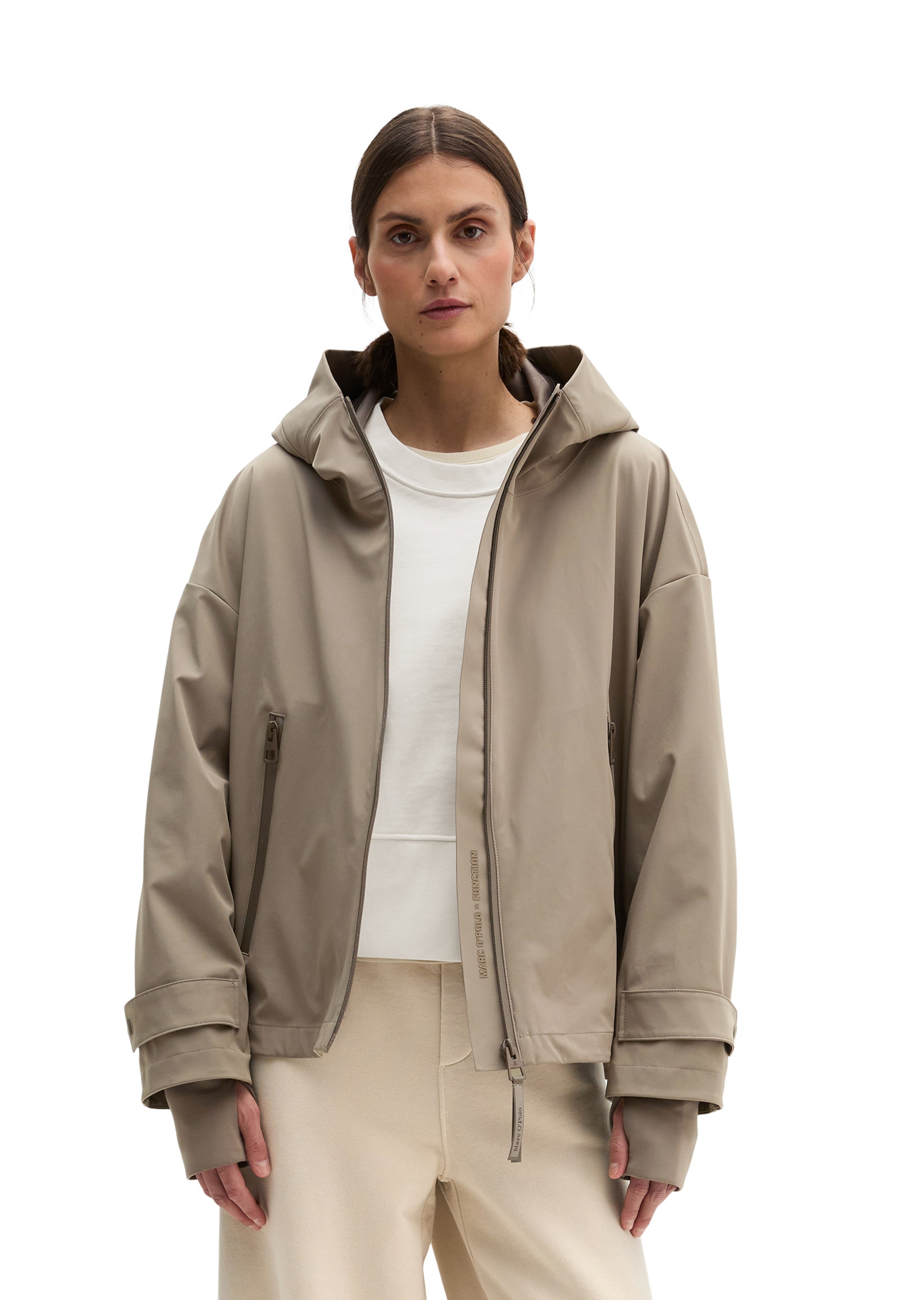 Marc O'Polo Übergangsjacke in Braun: Vorderseite