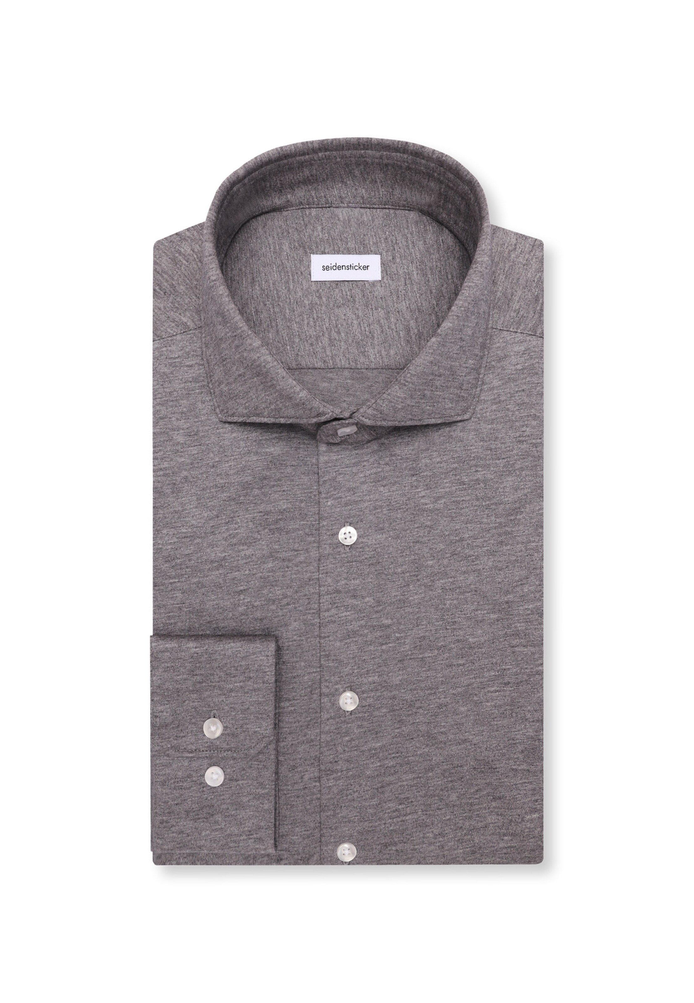 Coupe regular Chemise business SEIDENSTICKER en gris