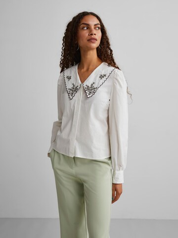 Y.A.S Blouse 'Line' in White