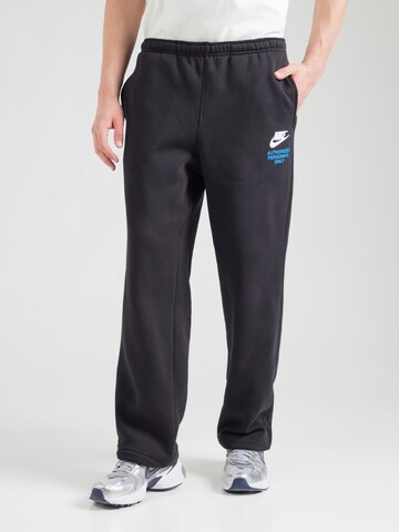 Nike Sportswear Normální Kalhoty – černá: přední strana