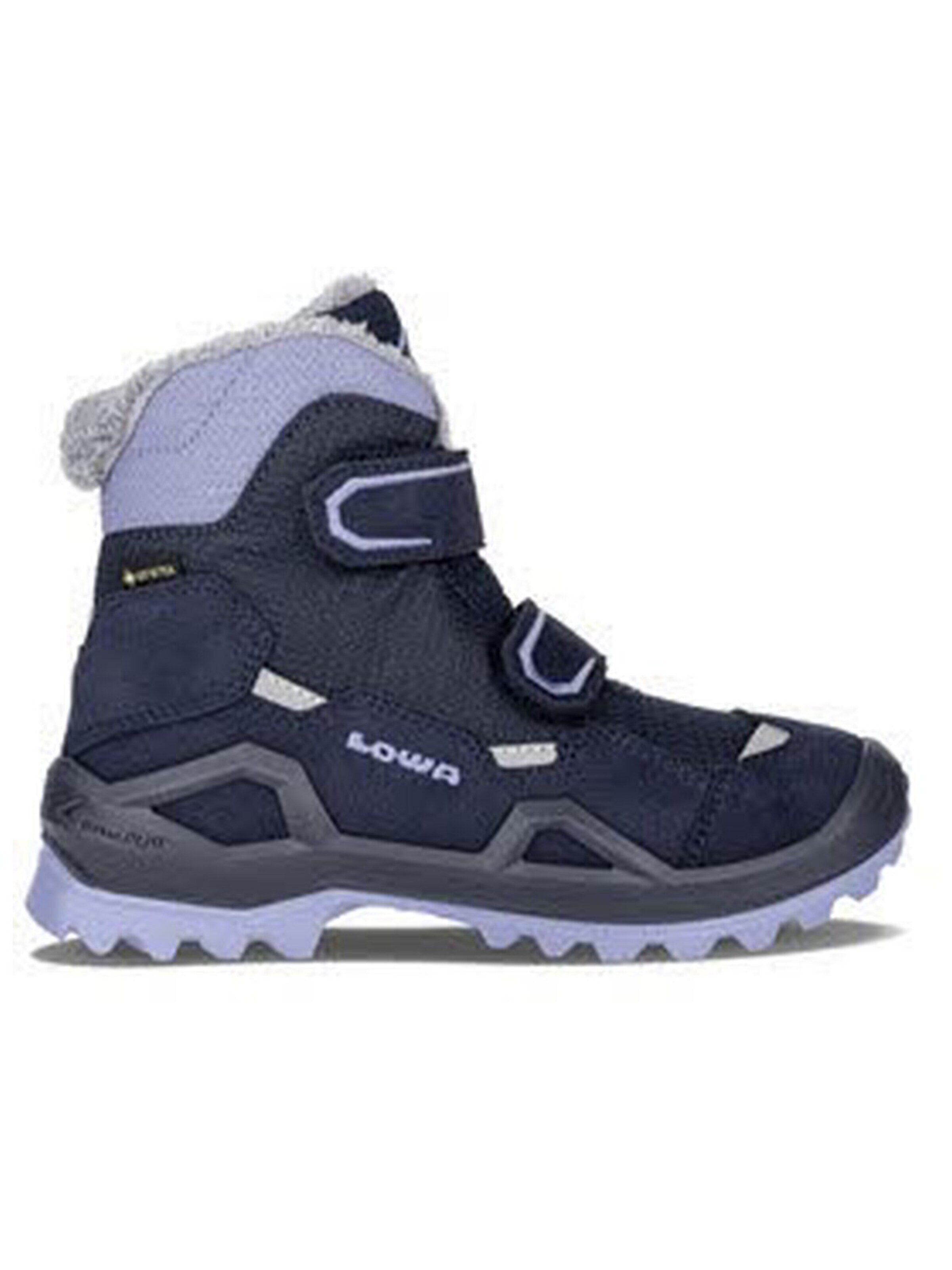 LOWA Boots 'Stiefel Jungen 641542 9638 Leder-Mix in blau' in Blue: front