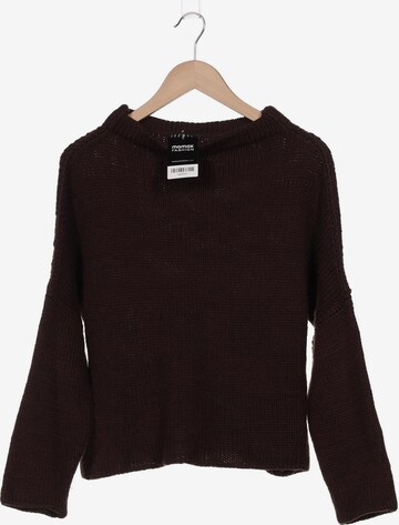ISCHIKO Sweater & Cardigan in XL in Brown: front