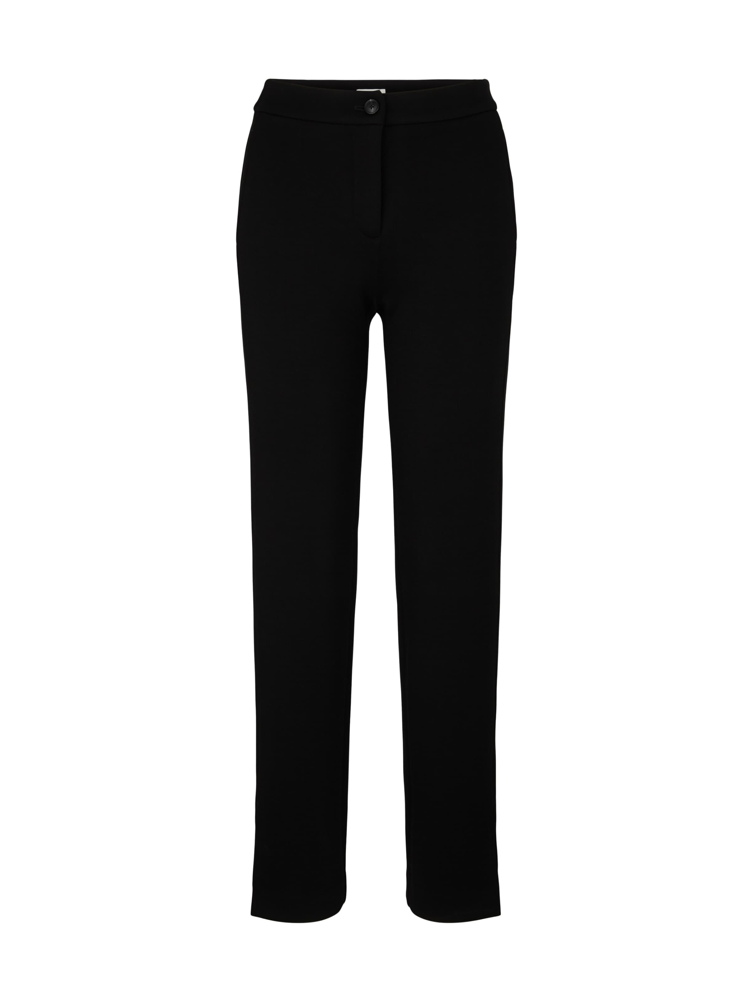 TOM TAILOR Úzky strih Nohavice - Čierna: predná strana