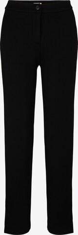 TOM TAILOR Slim fit Trousers in Black: front