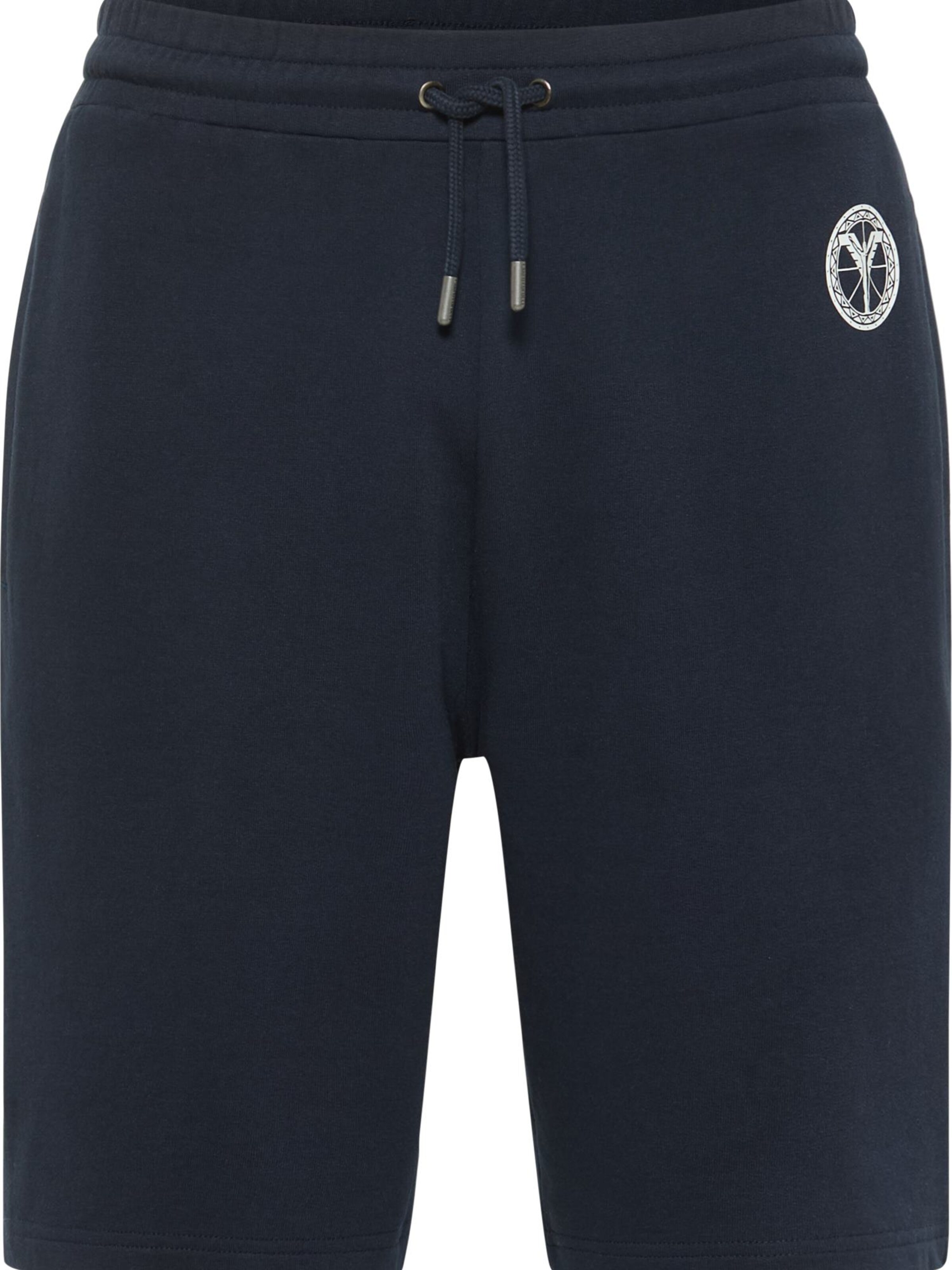 Pantalon Carlo Colucci en bleu : devant