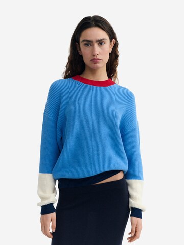 Thinking MU Sweater 'Carmen' in Blue: front