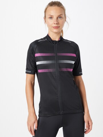 Maillot 'BEATRICE' ENDURANCE en noir : devant