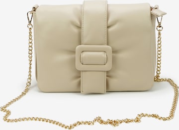 Emma & Kelly Crossbody Bag in Beige: front