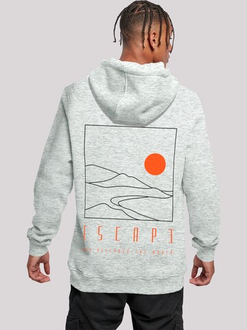 F4NT4STIC Sweatshirt 'Escape Discover the World ' in Grey