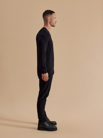 DAN FOX APPAREL Sweater 'Semih' in Black