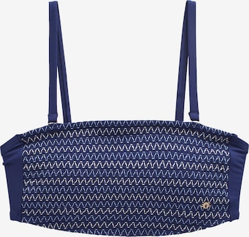 mėlyna Next Bandeau Bikinio viršutinė dalis: priekis