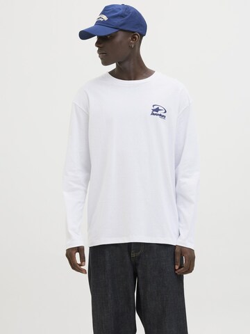 T-Shirt JACK & JONES en blanc : devant